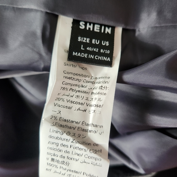 Grey Y2K pleated mini skirt - Picture 4 of 5